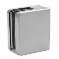 Glass Clamp - 67x55mm - 316SSS - Satin - 48mm Tube 8-17.5mm