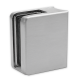 Glass Clamp - 67x55mm - 316SSS - Satin - 48mm Tube 8-17.5mm
