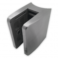 Glass Clamp-70x60mm-316SSS - Satin - 48mm Tube-17.52-21.52mm