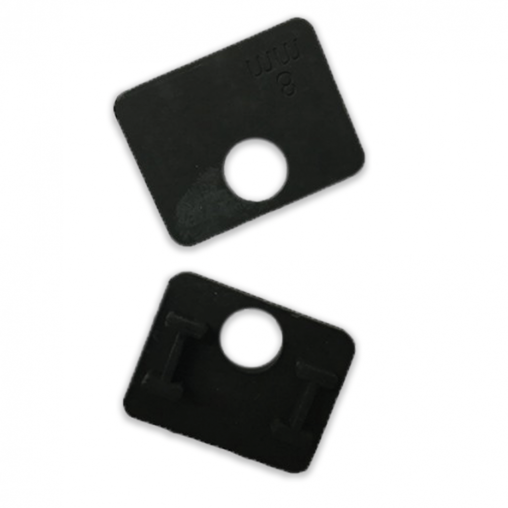 Glass Clamp-70x60mm-316SSS - Satin - 48mm Tube-17.52-21.52mm