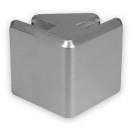 Aluminium Glass Panel Connector Corner Clamp