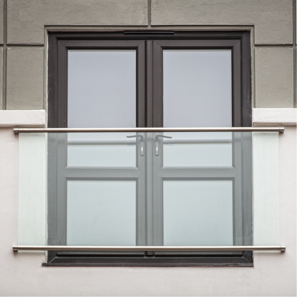 Juliette Balcony Bracket For Slotted Rail - Top Left/Bottom
