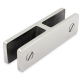 180 Degree SS Glass To Glass Panel Support 13.52-15mm Glass