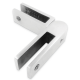 Adjustable SS Glass To Glass Panel Support 20-21.52mm Glass