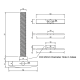 50mm Point Fixture M10 x 90 Bolt-316 SSS (Certified)