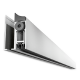 Side Mounted Glass Door Drop Down Seal - 1030mm - Anodised