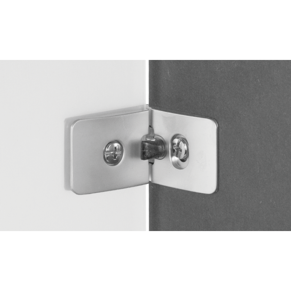 Universal Glass Cabinet Hinge For 4 - 6.76mm Thick Glass