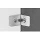 Universal Glass Cabinet Hinge For 4 - 6.76mm Thick Glass