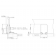 Universal Glass Cabinet Hinge For 4 - 6.76mm Thick Glass
