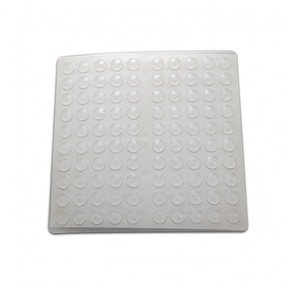 8mm Clear Silicone Buffers - Sphere - 500