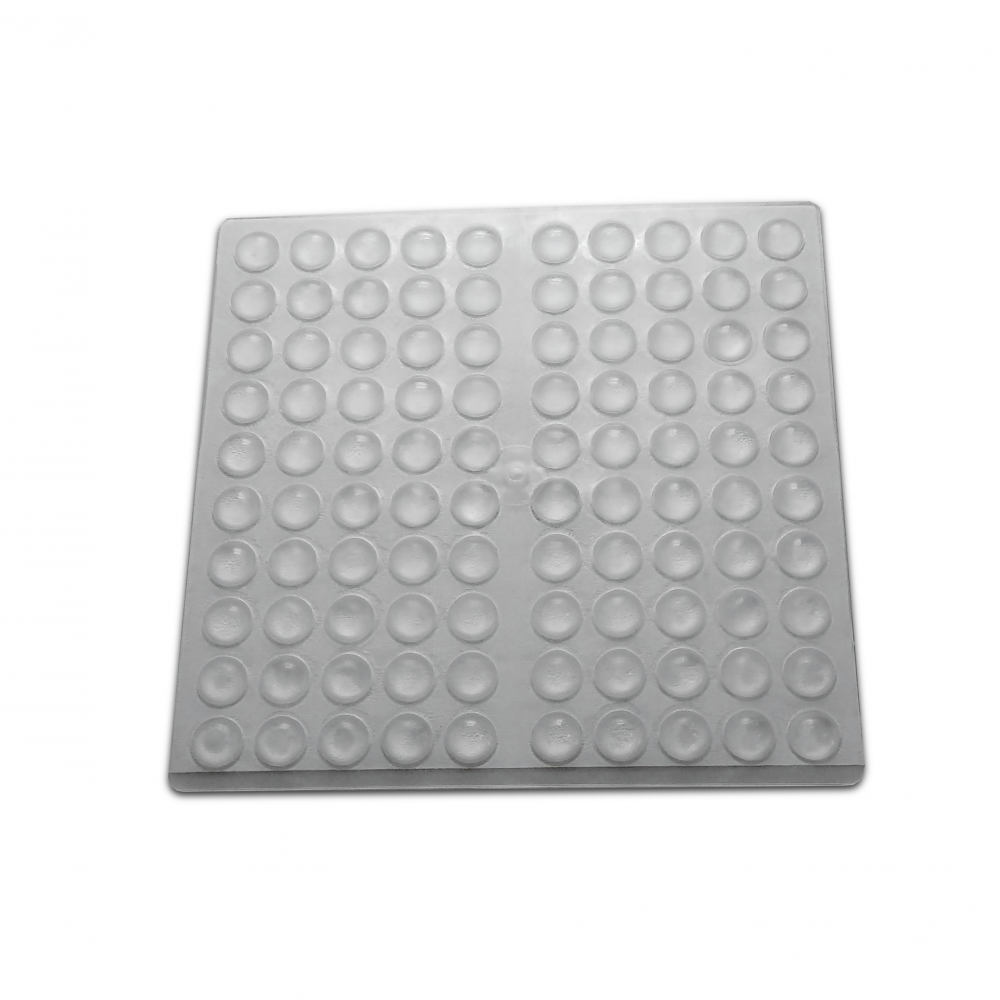 10mm Clear Silicone Buffers - Sphere - 300