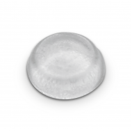 13mm Clear Silicone Buffers - Flat - 240