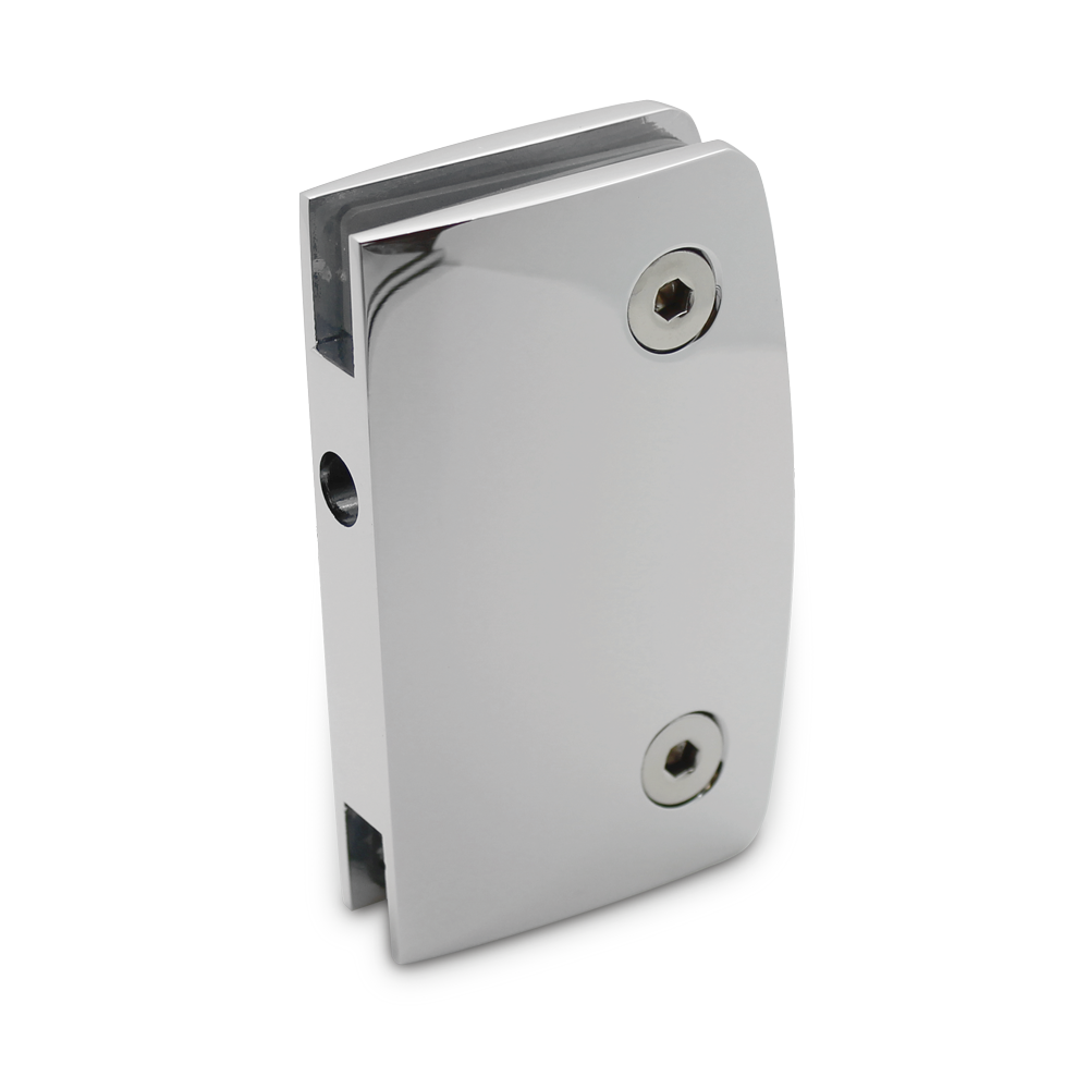 Indicator Lock with  Receiver - Glass to Glass - Chrome