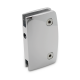 Indicator Lock with  Receiver - Glass to Glass - Chrome