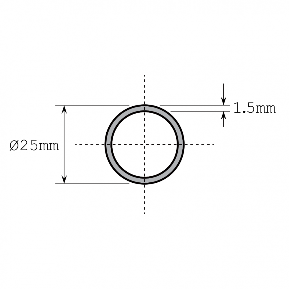 Upper Rail - 3Mtr