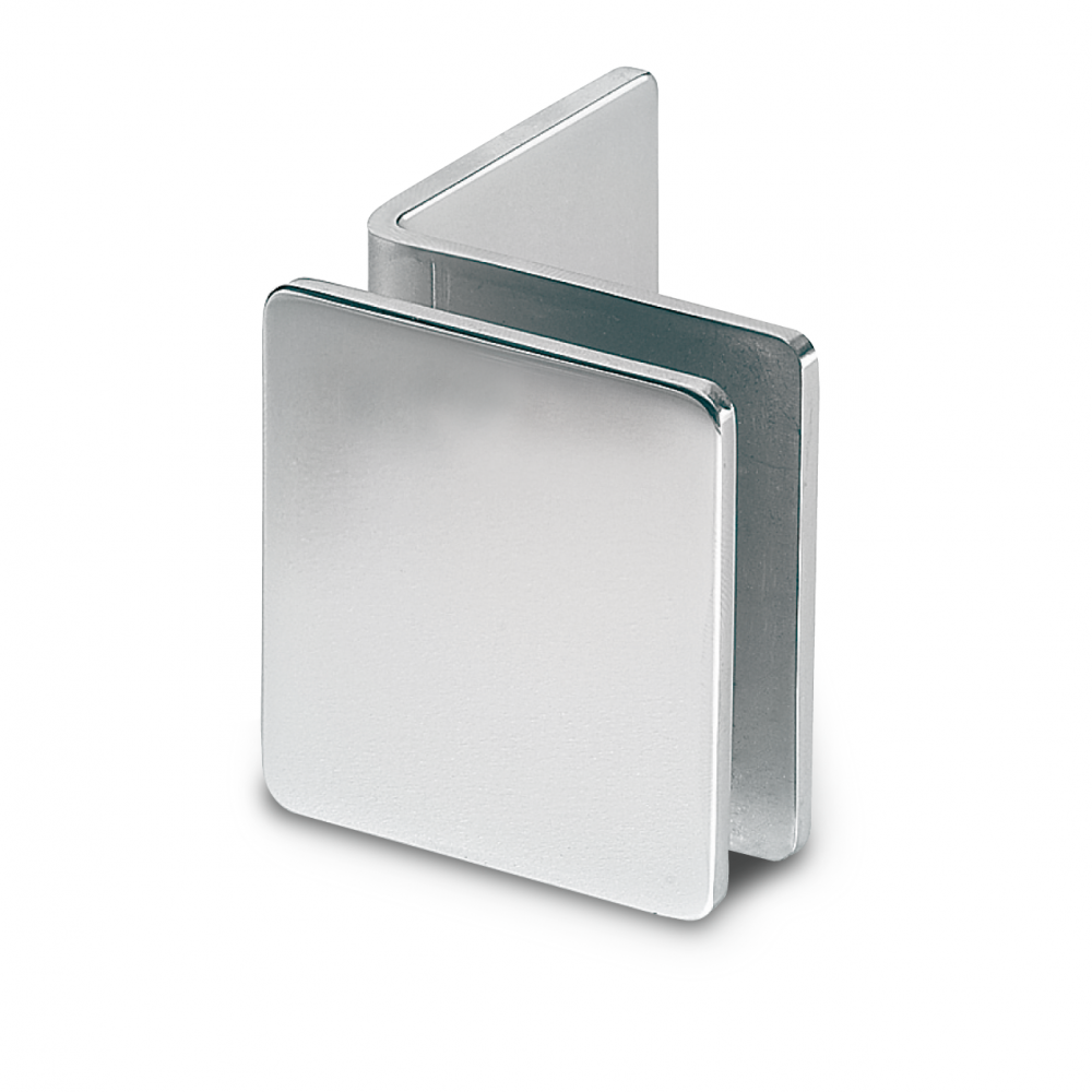 Wall Mount -L Type Shower Fixing - Satin Chrome