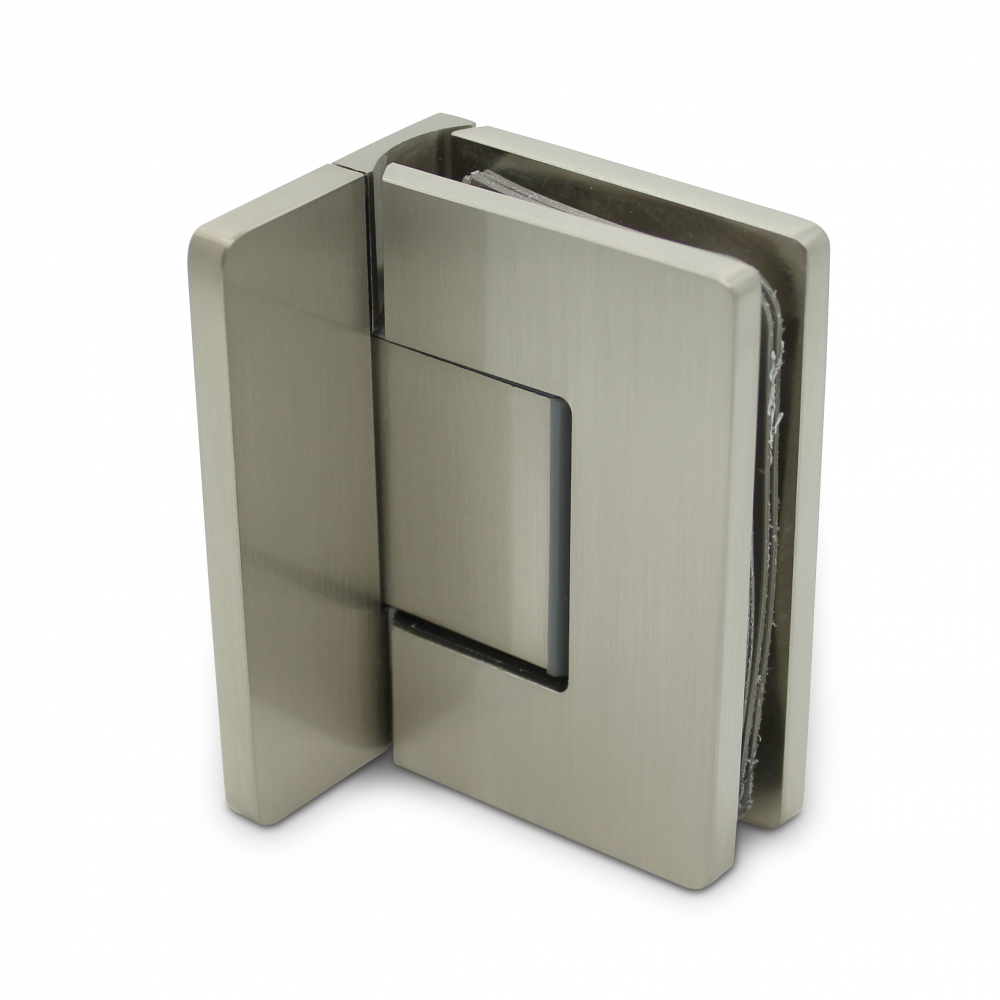 Amazon Range Offset Wall To Glass Shower Hinge - Brushed Nic