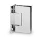 Wall Mount Shower Hinge - Polished Chrome