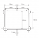135 Degree - Glass to Glass Shower Hinge - Polished Chrome