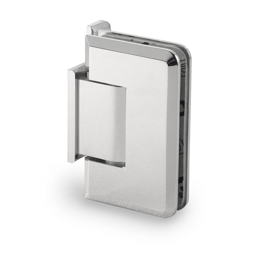 Wall Mount Shower Hinge - One Side Fixing - Polished Chrome