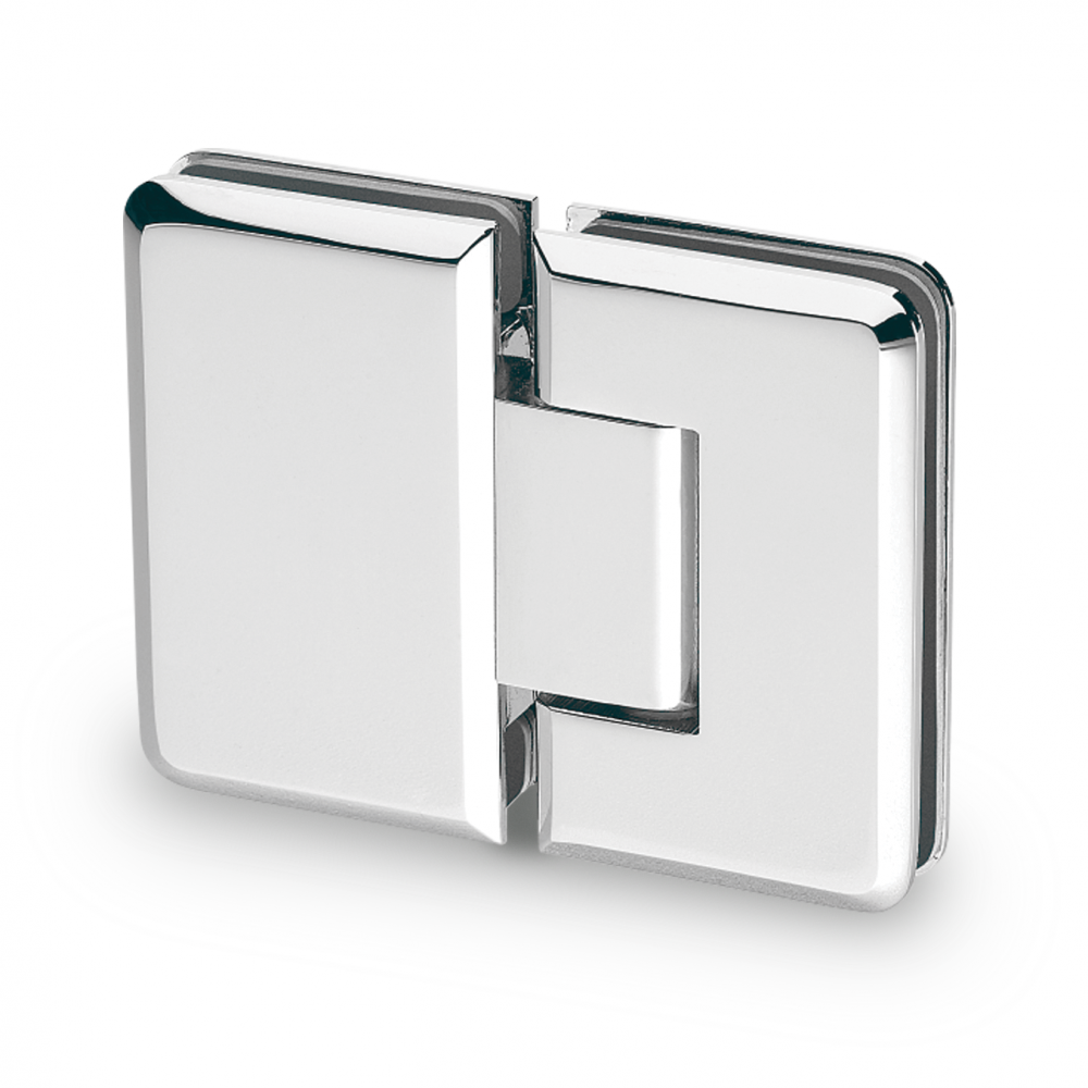 180 Degree - Glass to Glass Shower Hinge - Polished Chrome