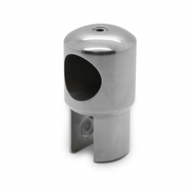 Reinforcement Bar End Cap Holder - Right - Polished Chrome