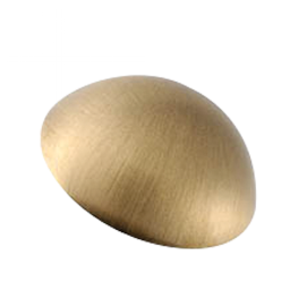 16mm - Dome Coverheads Satin Brass