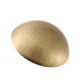 16mm - Dome Coverheads Satin Brass