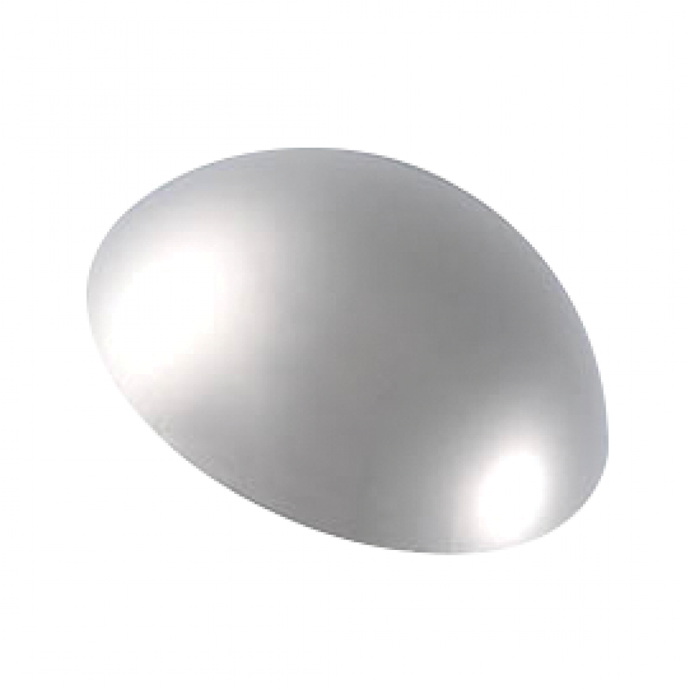 12mm - Dome Coverheads Chrome Plated