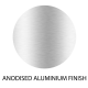 11mm X 12 mm U Channel - Anodised Aluminium - 8mm Groove