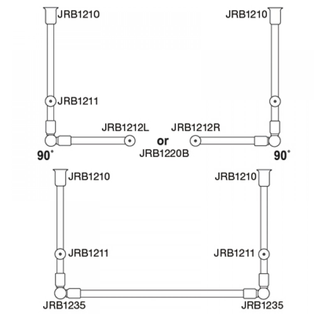 1200mm x 19mm Dia Reinforcement Bar - Polished Chrome