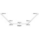 3000mm x 19mm Dia Reinforcement Bar - Polished Chrome