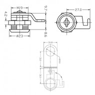 Double Door Lock C/P