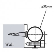 Sliding Door Rail Holder To Wall