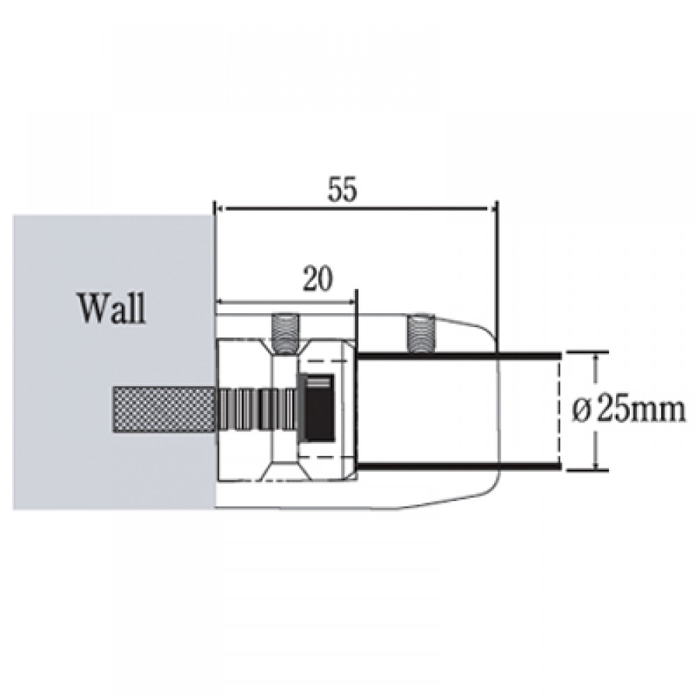 Sliding Door Rail End Holder