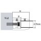 Sliding Door Rail End Holder