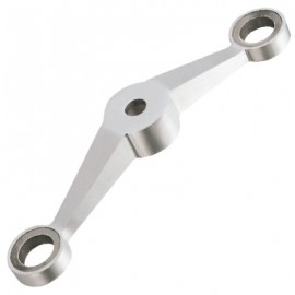 304 SS Two Way Spider Bracket With Glass Bolts