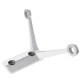 304 SS Two Way Spider Bracket With Glass Bolts