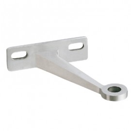 304 SS One Way Spider Bracket - Right - Inc. Glass Bolts