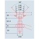M14 Countersunk Spider Bolt