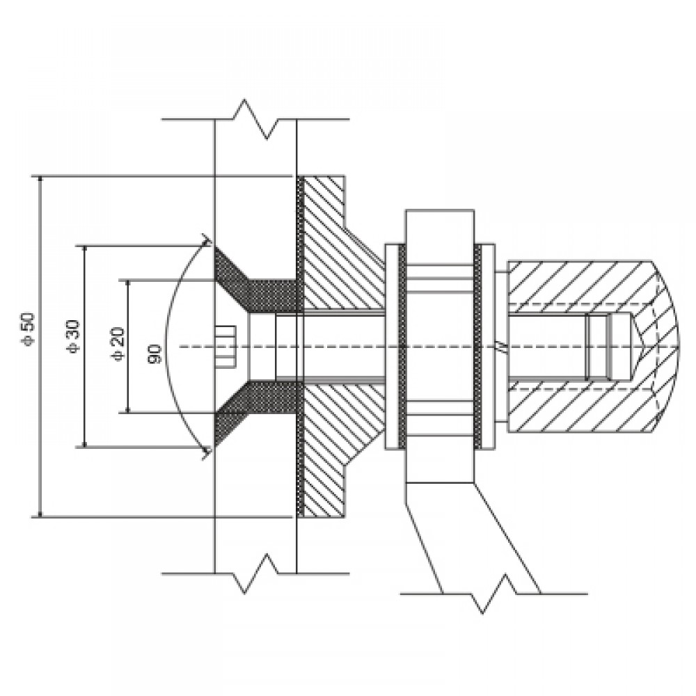 Countersunk Short Bolt