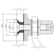 Countersunk Short Bolt